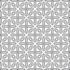 
Vector pattern with symmetrical elements . Repeating geometric tiles from striped elements.Monochrome stylish texture.Black and 
white pattern for wallpapers and backgrounds.