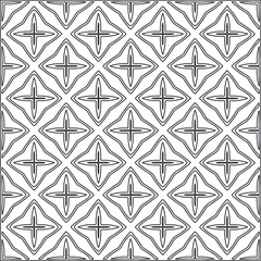 
Vector pattern with symmetrical elements . Repeating geometric tiles from striped elements.Monochrome stylish texture.Black and 
white pattern for wallpapers and backgrounds.