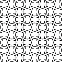 Seamless vector pattern in geometric ornamental style. Black  pattern.Design element for prints, backgrounds, template, web pages 
and textile pattern. Geometric art.