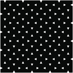 Seamless vector pattern in geometric ornamental style. Black  pattern.Design element for prints, backgrounds, template, web pages 
and textile pattern. Geometric art.