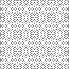 
Vector pattern with symmetrical elements . Repeating geometric tiles from striped elements.Monochrome stylish texture.Black and 
white pattern for wallpapers and backgrounds.