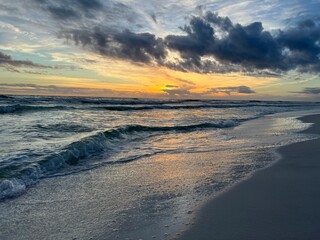 sunset over the Gulf of Mexico Florida Emerald Coast 