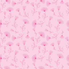 seamless pattern with leaves