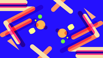 ABSTRACT GEOMETRIC BACKGROUND FLAT COLOR DESIGN VECTOR TEMPLATE FOR WALLPAPER, COVER DESIGN, HOMEPAGE DESIGN
