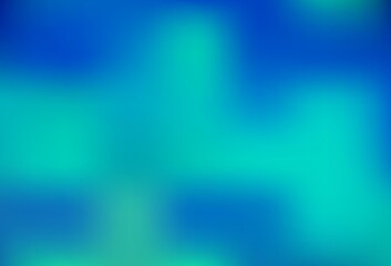Light BLUE vector modern bokeh pattern.