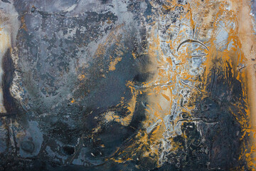 Abstract photo of textured surface drawing