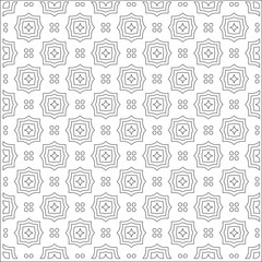 Vector pattern with symmetrical elements . Repeating geometric tiles from striped elements.Monochrome stylish texture.Black and 
white pattern for wallpapers and backgrounds.