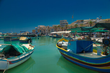 Marsaxlokk, Malta, in August 2021
