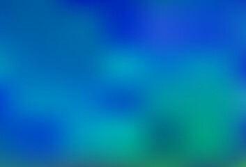 Light BLUE vector blurred bright background.