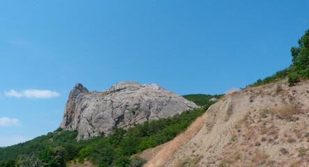Actually good view on the mountain road