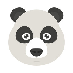 Fototapeta premium cute panda face