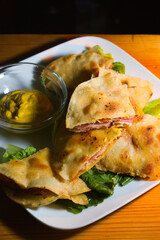 Ham and Cheese Quesadilla