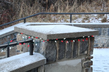 Lights On The Stone, Banff National Park, Alberta