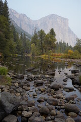 カリフォルニア州　ヨセミテ国立公園　ヨセミテバレービュー　風景