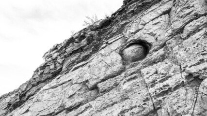 Eye of the Mountain B&W