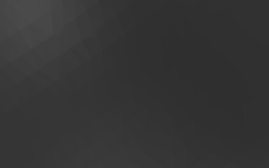 Obraz premium Dark Silver, Gray vector low poly layout.