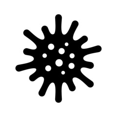 Obraz premium virus icon