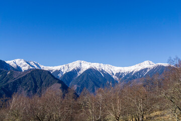 Fototapeta premium 夜叉神峠からの風景