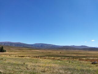 Fototapeta premium landscape with mountains