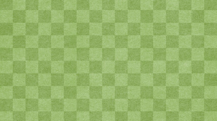 Japanese traditional pattern green background material
