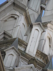 Fototapeta premium detail of a cathedral 
