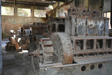 old abandoned factory