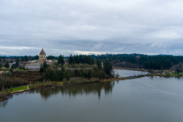 Fototapeta na wymiar Washington State capital 