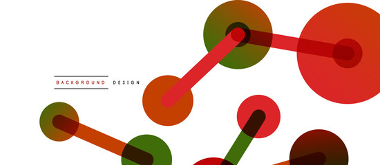 Network concept abstract background. Dots connection. Big data idea. Business template for wallpaper, banner, background or landing