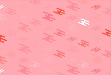 Light Red vector layout with flat lines.