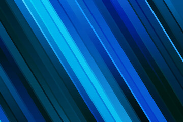 Obraz premium Abstract blue background with paper cut abstract geometric shapes. Dynamic colorful diagonal line. Design for poster, banner, card. 3D paper images with a subtle blend. Copy space