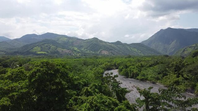 The mountains in Utica Colombia.