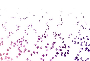 Light Purple vector texture with disks.