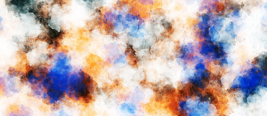abstract colorful watercolor background. orange pattern grunge texture background.
