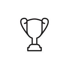 trophy icon design vector templates