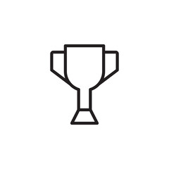 trophy icon design vector templates