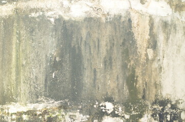 Stains on concrete wall and floor surfaces. Background and Textures.