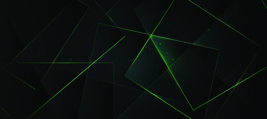 green abstract green light abstract ,background polygon elegant background	