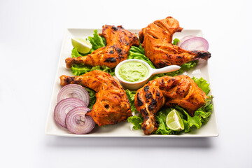 Tandoori Chicken or BBQ murgh