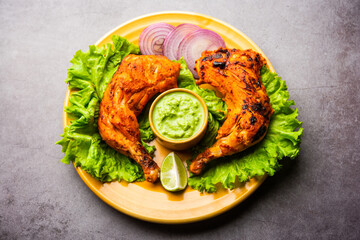 Tandoori Chicken or BBQ murgh