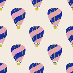 balloon, hot air balloon, travel, airship, transport, flight, party, birthday, pattern, celebration, vector, balloons, fun, decoration, color, holiday, helium, illustration, air, colorful, yellow, pin