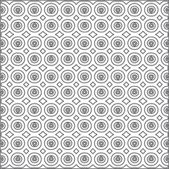 Vector pattern with symmetrical elements. Repeating geometric tiles from striped elements.Monochrome stylish texture.Black and
white pattern for wallpapers and backgrounds.