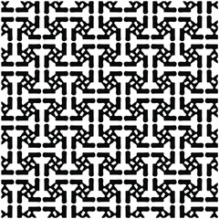 Seamless ethnic pattern color black and white.Can be used in fabric design for clothes, accessories; decorative paper, wrapping, background, wallpaper, Vector illustration.