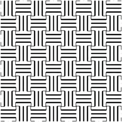 Seamless vector pattern in geometric ornamental style. Black  pattern.Design element for prints, backgrounds, template, web pages and textile pattern. Geometric art.