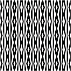 Seamless vector pattern in geometric ornamental style. Black  pattern.Design element for prints, backgrounds, template, web pages and textile pattern. Geometric art.
