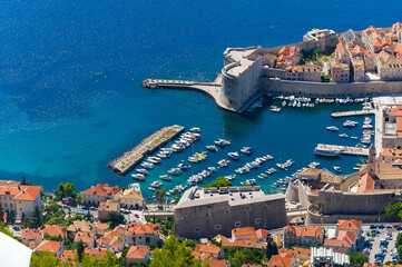 panorama of Dubrovnik - 477257151