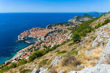 panorama of Dubrovnik - 477257154