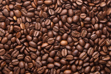 roasted coffee beans background