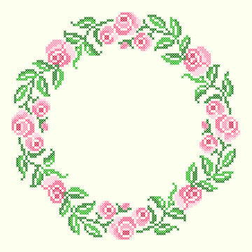 floral wreath