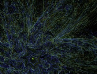Imaginatory fractal abstract background Image