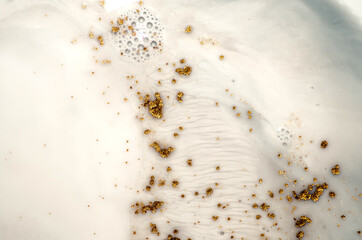 Galaxy. Star trek. Treasury of art. Swirls of marble. Abstract fantasia with golden powder. Extra special and luxurious- ORIENTAL ART. Ripples of agate. Natural luxury.